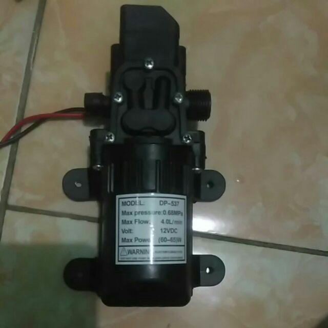 Pompa Air Diafragma High Pressure Diaphragm Electric Pump 12v