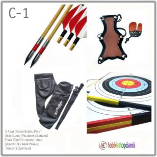 Paket Lengkap Busur Panah Dewasa R50 155 cm | Shopee Indonesia