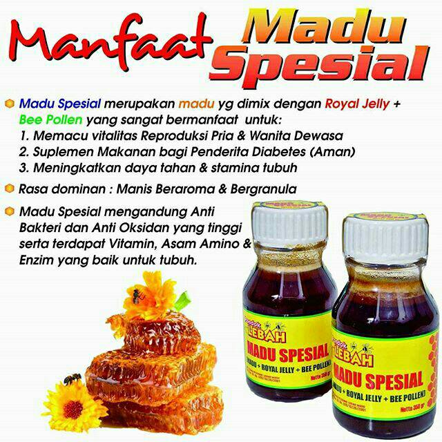 

Madu spesial pondok lebah
