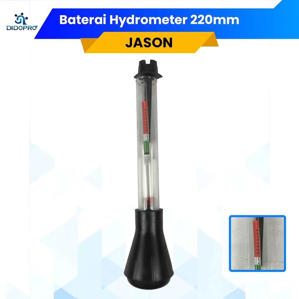 Alat Tes Kadar Air Aki / Hydrometer / Battery Hydrometer / Tester Aki Jason