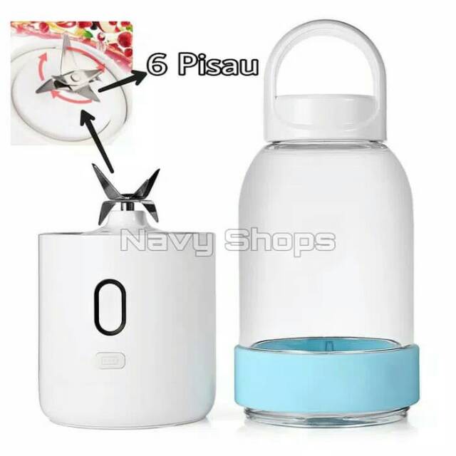 blender portable 6 pisau - yiloo juicer cup - mini juicer portable