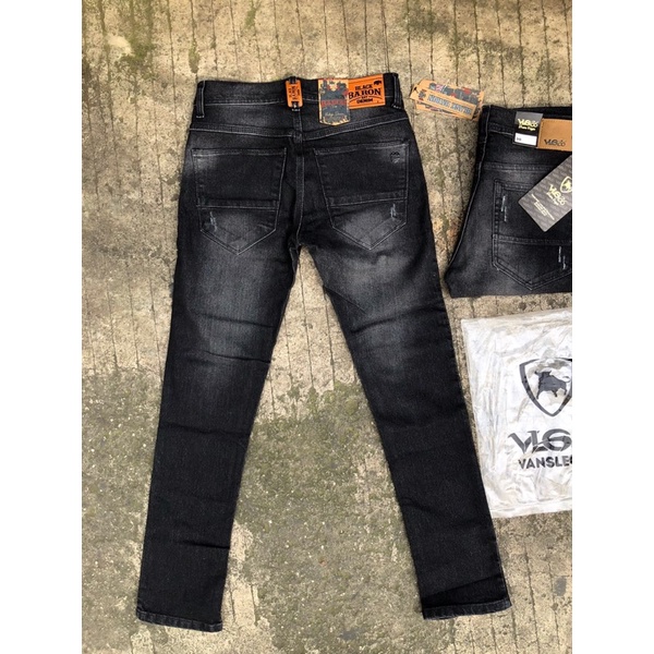 Celana panjang jeans sobek sobek terbaru/celana panjang jeans pria/celana panjang jeans street skiny