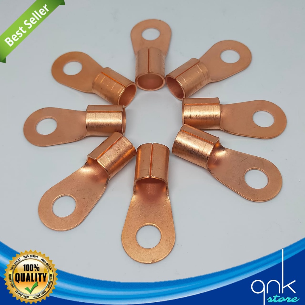 Skun 70A Skun 4 AWG Skun NYAF 16mm Scun Ring Scun Tembaga Baut 10mm