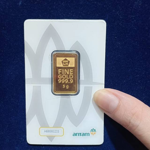 Emas LM Antam 5 Gram tahun 2019