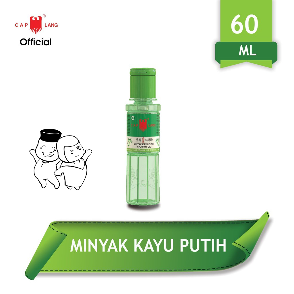 Cap Lang MINYAK KAYU PUTIH 60 ML / Minyak Kayu Putih CapLang