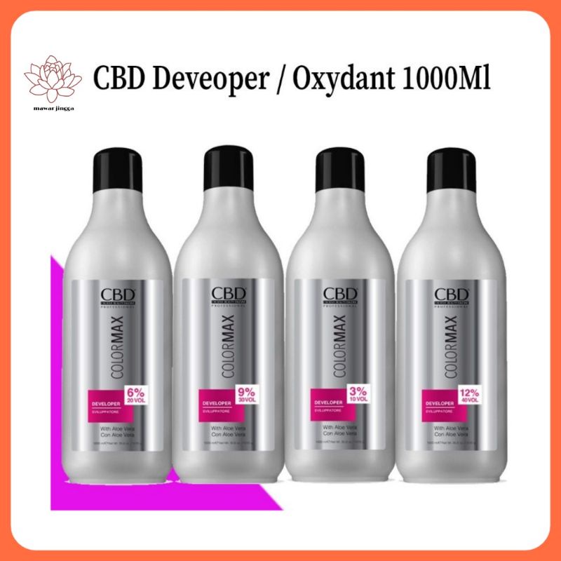 CBD colormax developer oxidant 1000ml