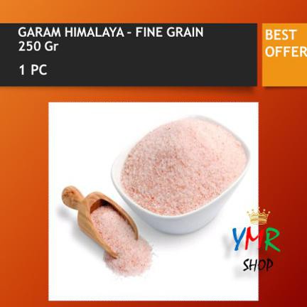

Terbaru Natural Himalayan Pink Salt / Garam Himalayan (Fine) 250 Gr