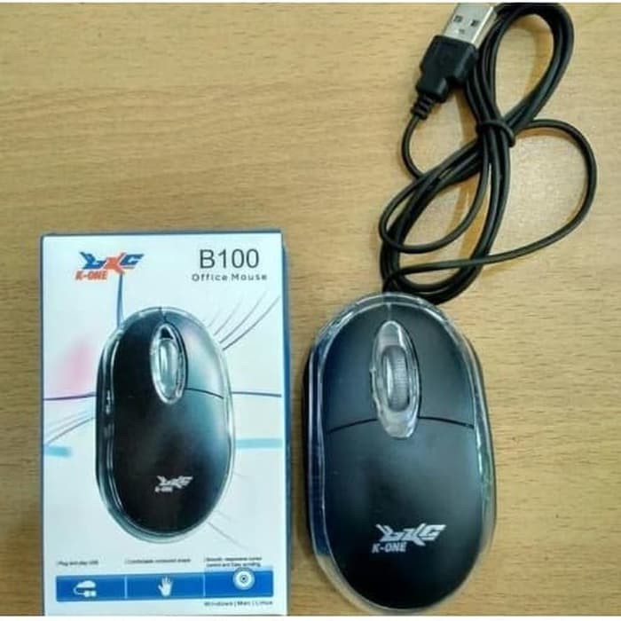 Mouse Usb Led / Mouse Standard Kantor / Mouse Murah Standard K-ONE B100