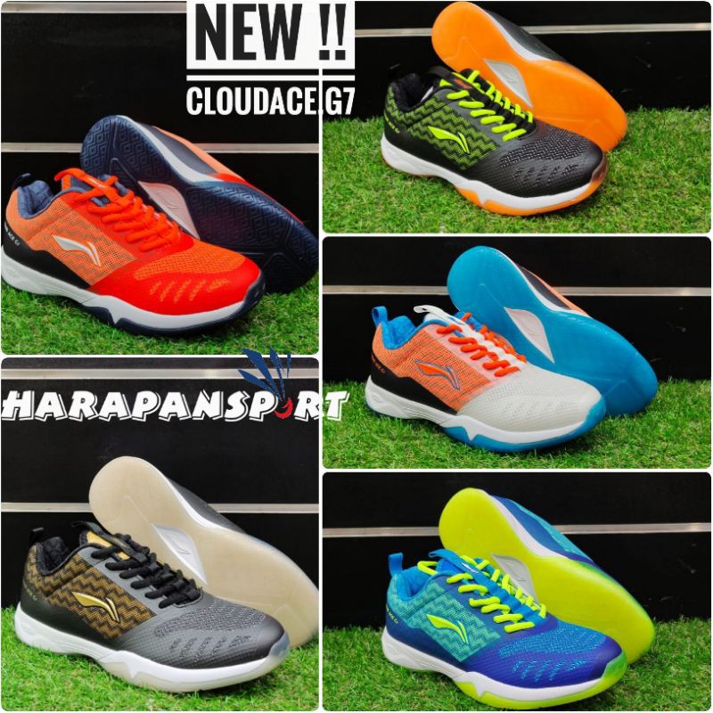 OBRAL MURAH  SEPATU LINING BADMINTON CLOUDACE G7 CLOUD ACE 7 ORIGINAL