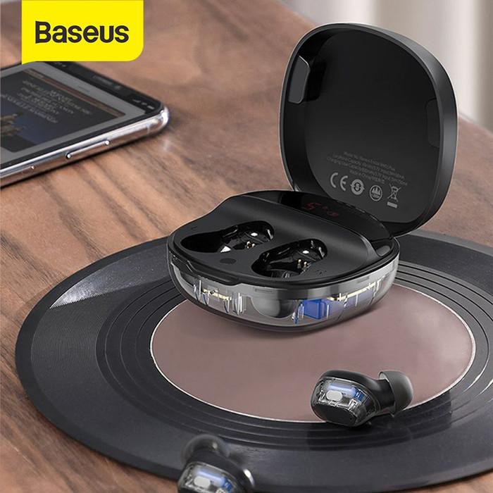 Baseus Encok TWS WM01 Plus - Earphone Bluetooth - Indicator