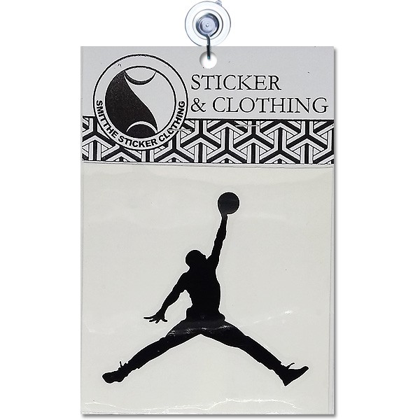 Stiker Michael Jordan Logo Basket Mike Cutting Sticker utk Mobil Motor