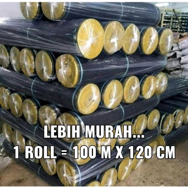 Waring Jaring Ikan Pagar kolam 1 roll, = 120 cm x 100 meter MURAH