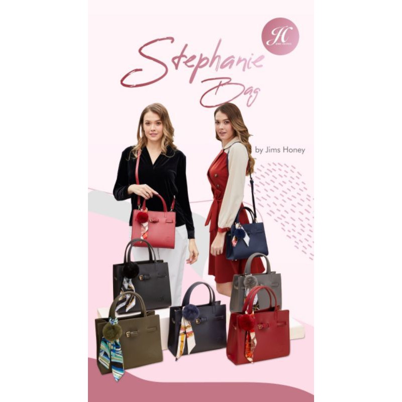 Stephanie bag/jimshoney ORI/tas wanita