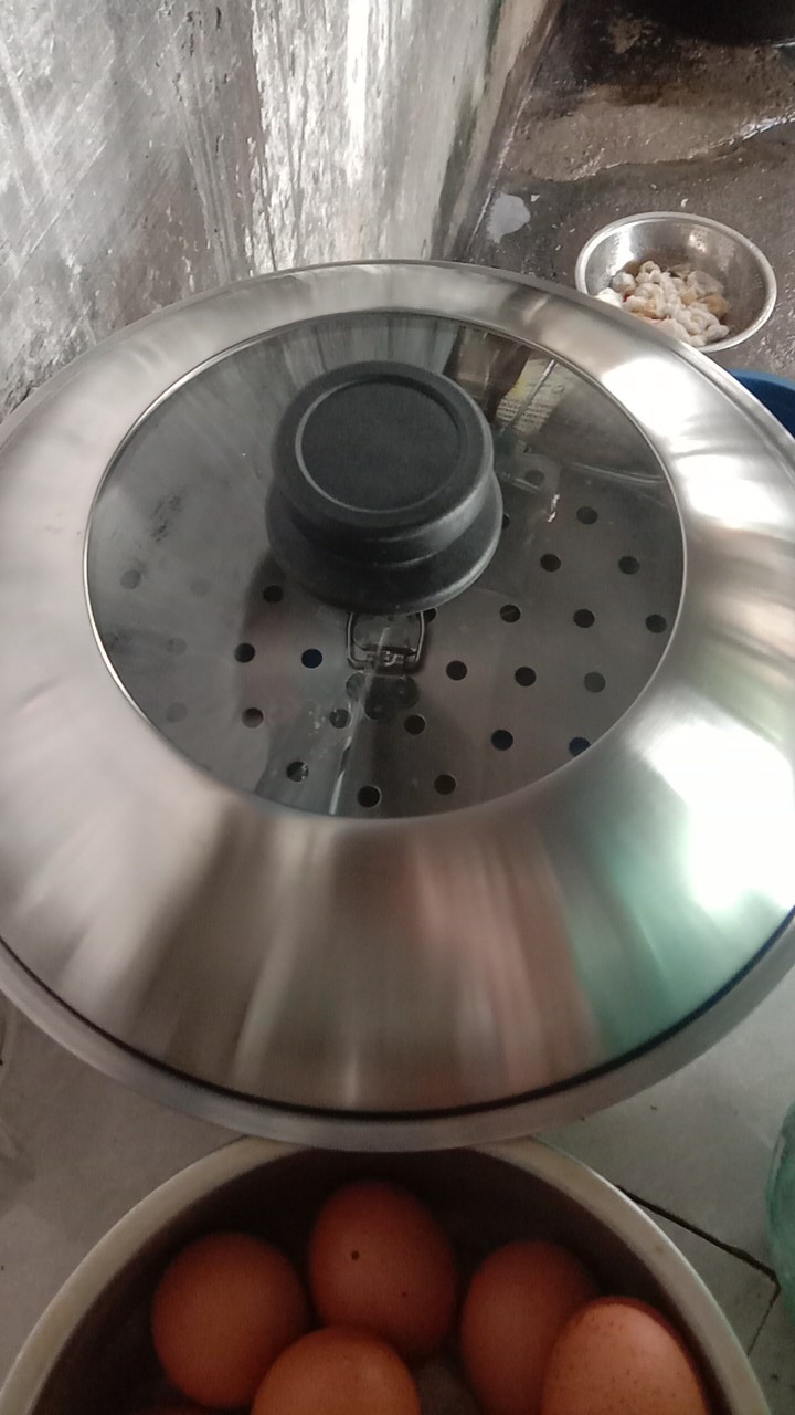 Wok Pan Steamer 28 Cm Golden Flying Fish