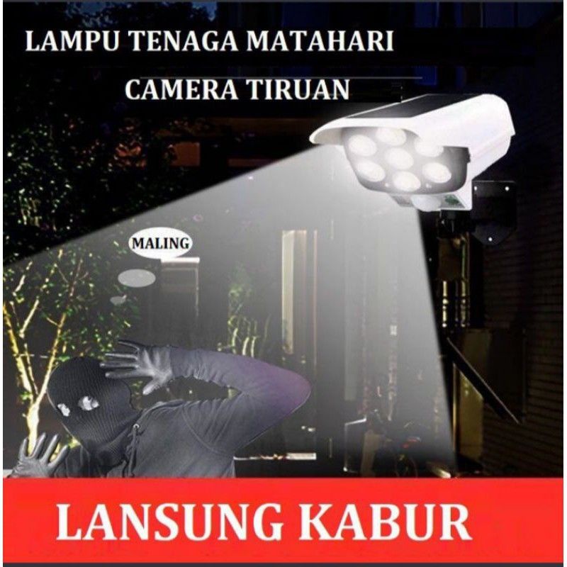 Lampu Taman Tenaga Surya 77 LED Plus Remote Sensor Light LED Anti Air / Lampu Solar 77 LED Waterproof Outdoor