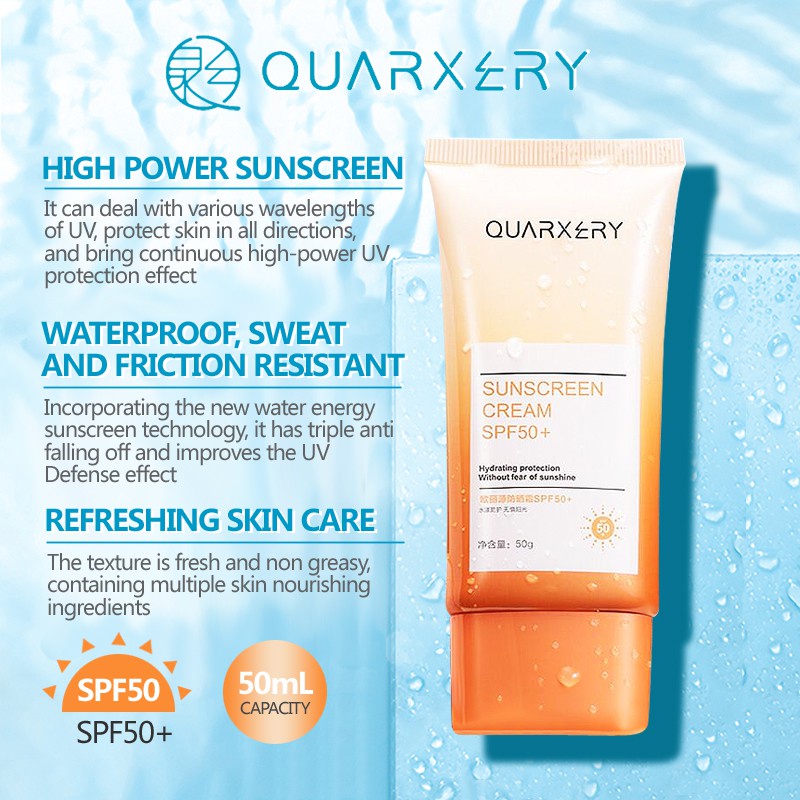 Sunscreen Gel SPF 50 PA +++ 50 ml Spot Proof Skincare Wajah Sunblock