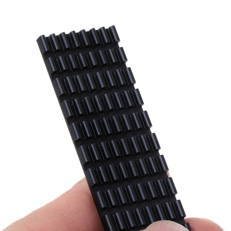 Btsg Heatsink Pendingin Radiator M.2 Ngff M.2 Ngff 2280 Pci-E Nvme Ssd Warna Hitam