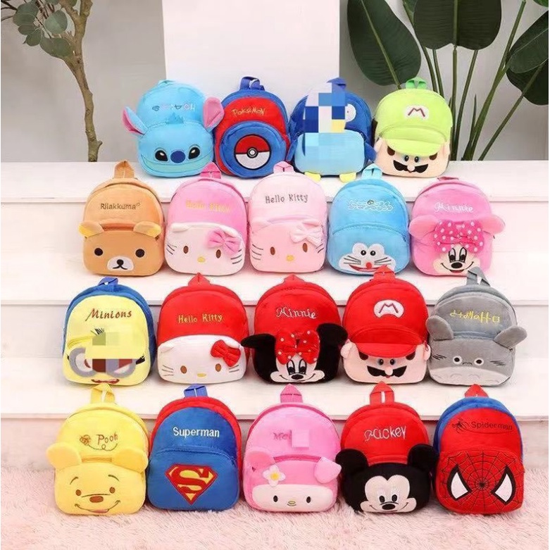 NEW Tas ransel anak import motif Cartoon cocok untuk balita