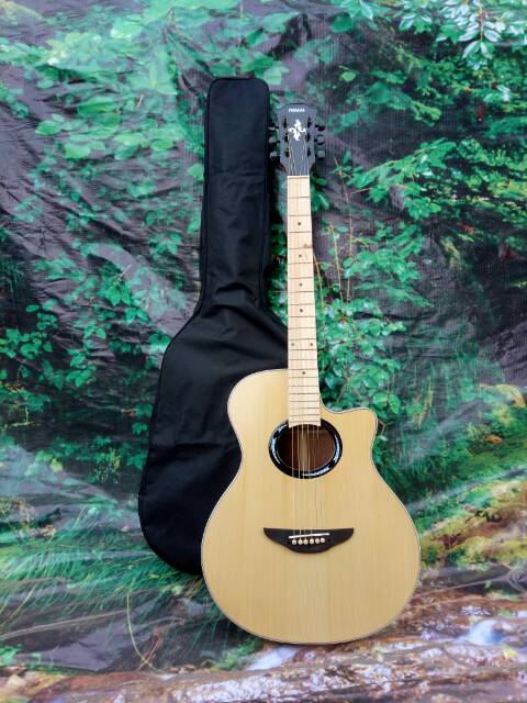 GITAR AKUSTIK ELEKTRIK yamaha apx50011 copy dobel run tanam besi import