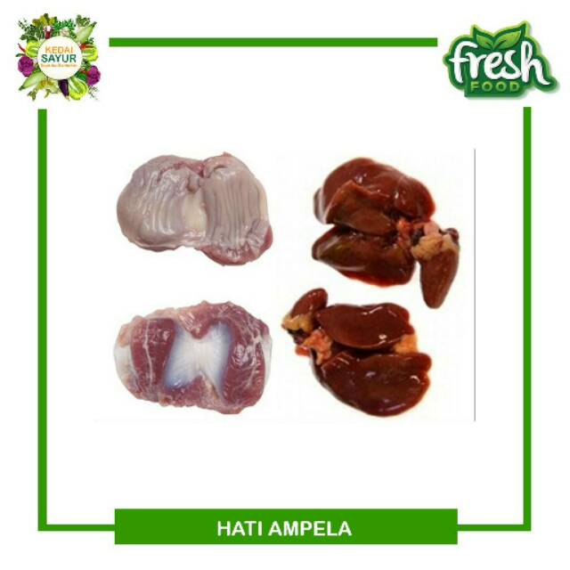 

Ati Ampela Segar 5 Pasang - Gerai Sayur Segar Depok