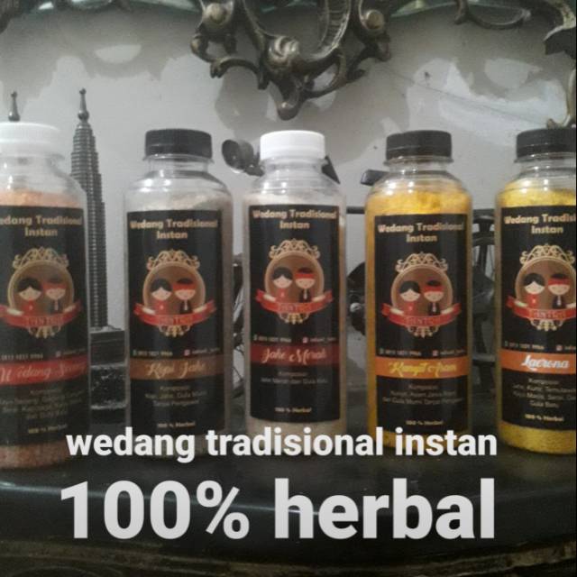 

Wedang tradisional instan