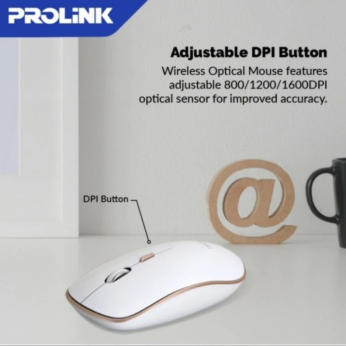 Mouse Wireless Prolink PMW6006 2,4GHz with DPI Selection