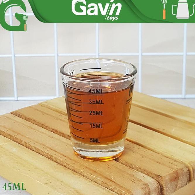 H8Qm Gelas Shot Mini One Shot 45Ml Sloki Kaca Shot Glass 45 Ml Loki 1.5Oz F8Hv