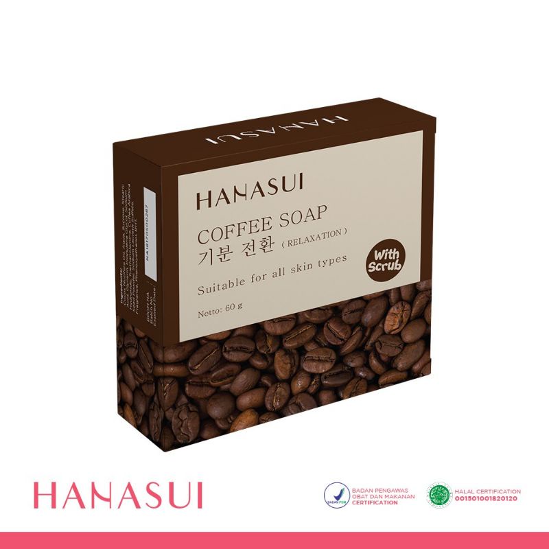 Sabun hanasui coffe soap 60 ml