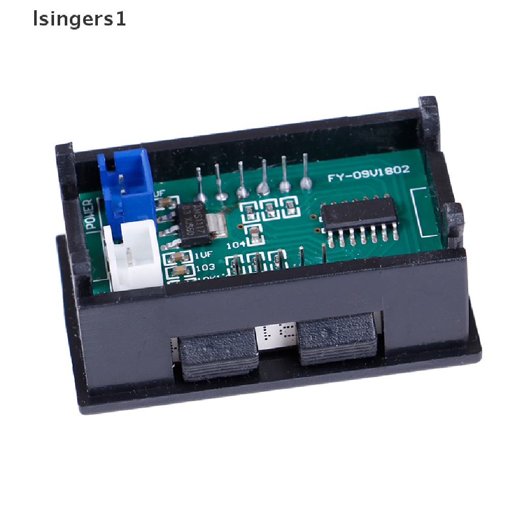 (lsingers1) Termometer Digital 12V Dengan probe - 50~110°C Buku Literatur Klasik