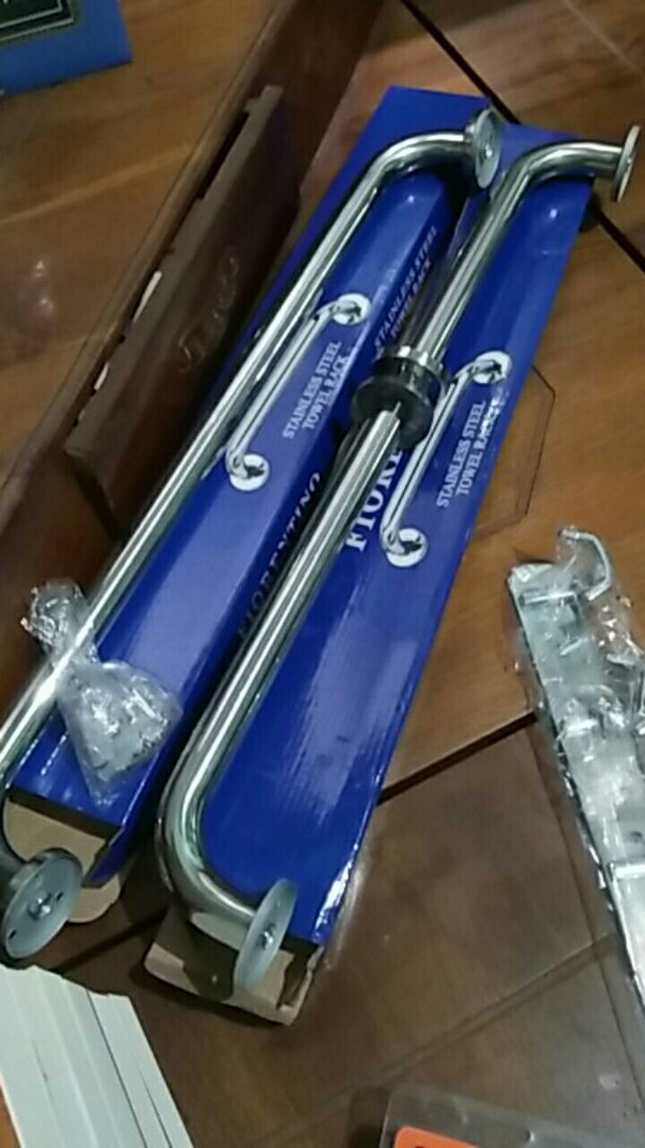 Handle Bathub 60cm Stainless / Pegangan Kamar Mandi