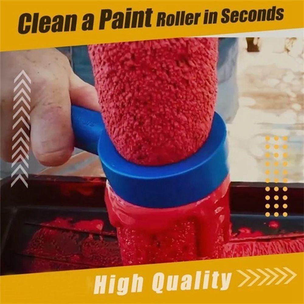 [Elegan] Paint Roller Cleaner Plastik Ditingkatkan Berulang Kali Menggunakan Rumah Tangga Untuk Membersihkan Roller Cat Lengan