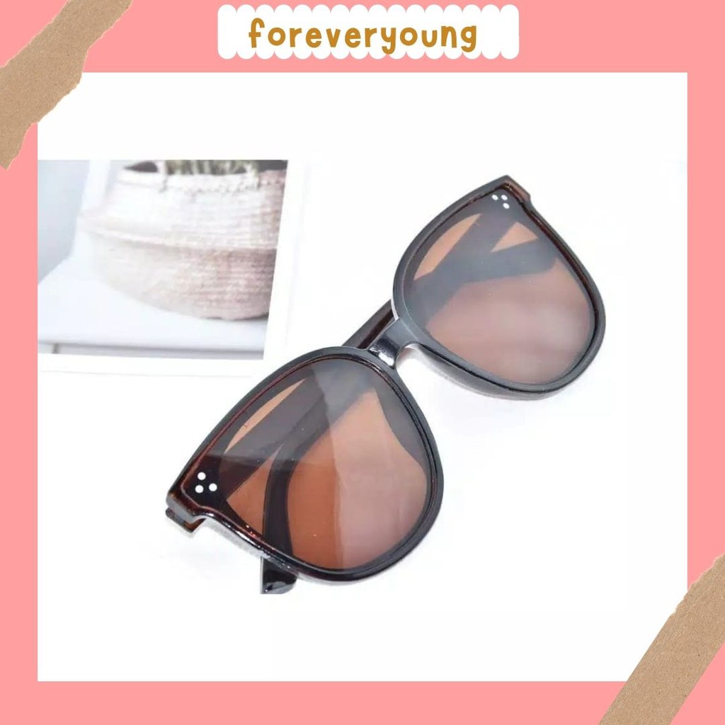 (Fy)Kacamata Wanita Pria Anti Sunglass Dengan Fashion Sunglasses Eyewear Import Real Pict