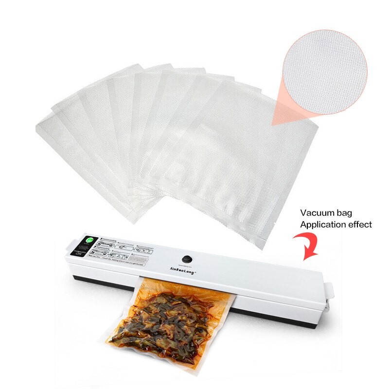 FreshpackPro 28CM X 40CM Plastik Vacum / Vacuum Sealer Packing Bag Embos / Embossed Food Grade 100Pcs