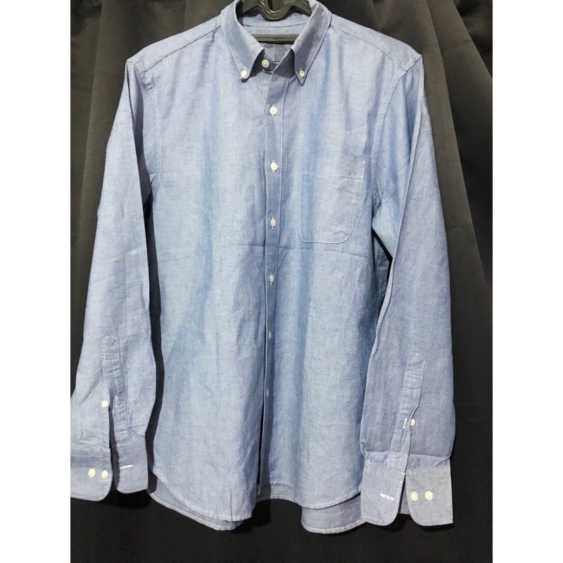 kemeja oxford muji japan