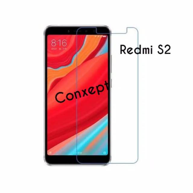 TEMPERED GLASS REDMI S2 ANTIGORES KACA