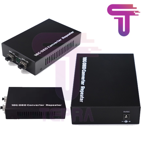 LNX Media Converter FO SFP+ to SFP+ 10G|2x SFP+ 10G Repeater