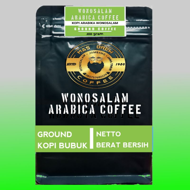 

KOPI ARABIKA WONOSALAM 200 G