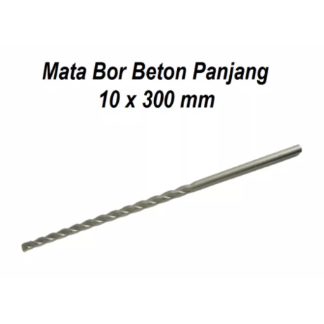 Langsol Mata Bor Beton Panjang 10mm X 300mm - Mata Bor Tembok 30CM