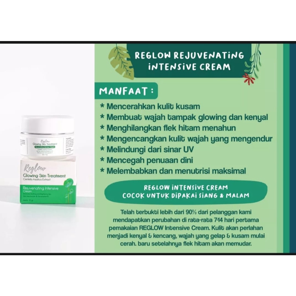 Reglow  Intensive Cream Penghilang Flek Perawatan Kecantikan