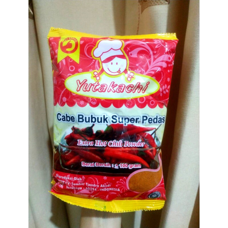 

Cabai Bubuk 100gram / Cabai Halus / Cabai Giling / Cabe Bubuk / Cabe Halus / Cabe Tabur