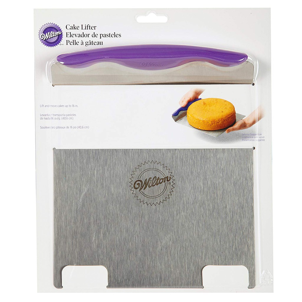 Cake Lifter Scraper Jumbo Stainless WILTON