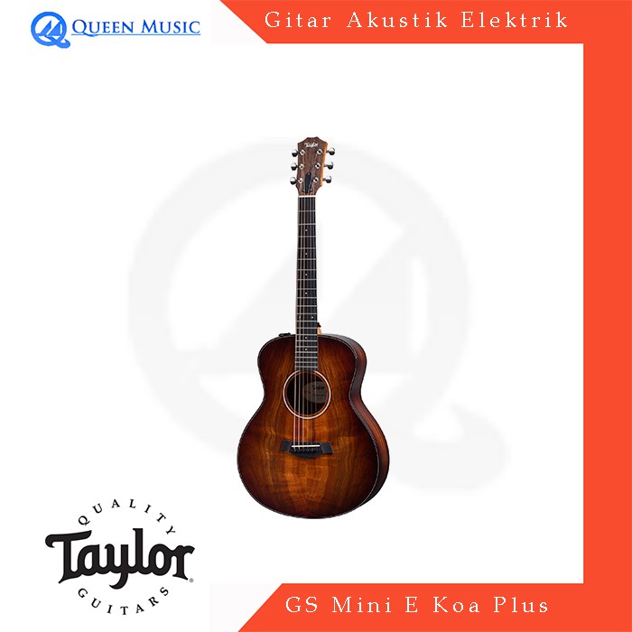 Gitar Akustik Elektrik Taylor GS Mini e Koa Plus