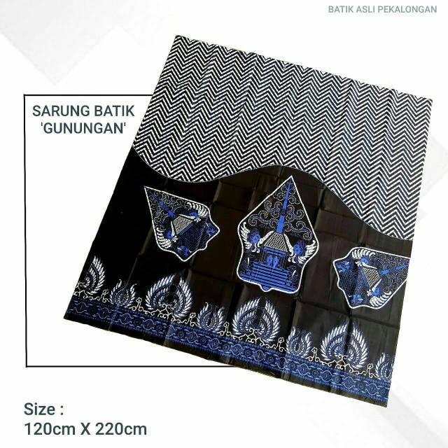 SARUNG MOTIF GUNUNGAN GARDA/GROSIR ECER SARUNG BATIK CAP MURAH