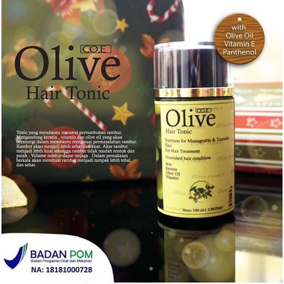 HAIR TONIC OLIVE KOREA BPOM - OLIVE HAIR TONIC ORIGINAL