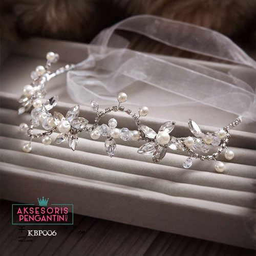 [STOK TERBATAS] NECKLACE PENGANTIN KALUNG PESTA AKSESORIS WEDDING PUTIH KBP006