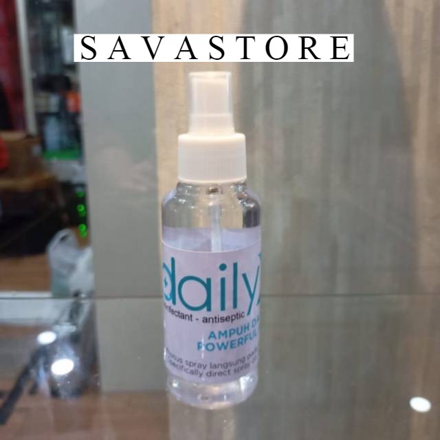 DESINFEKTAN REGULER DAILY ANTISEPTIC SPRAY DISINFEKTAN 100ML DAN AMAN UNTUK KULIT [TERLARIS]