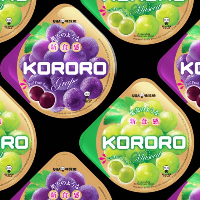 

UHA KORORO Gummy Best Seller In Japan