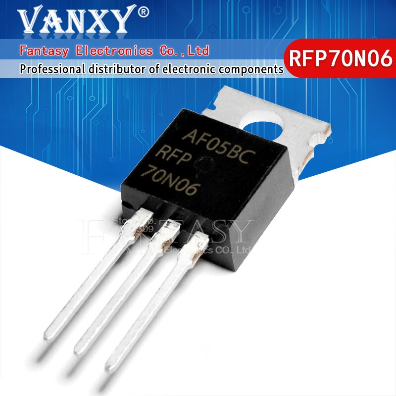 10pcs Rfp70N06 To-220 Wfp70N06 To220 Fp70N06 70n06 60v 70a