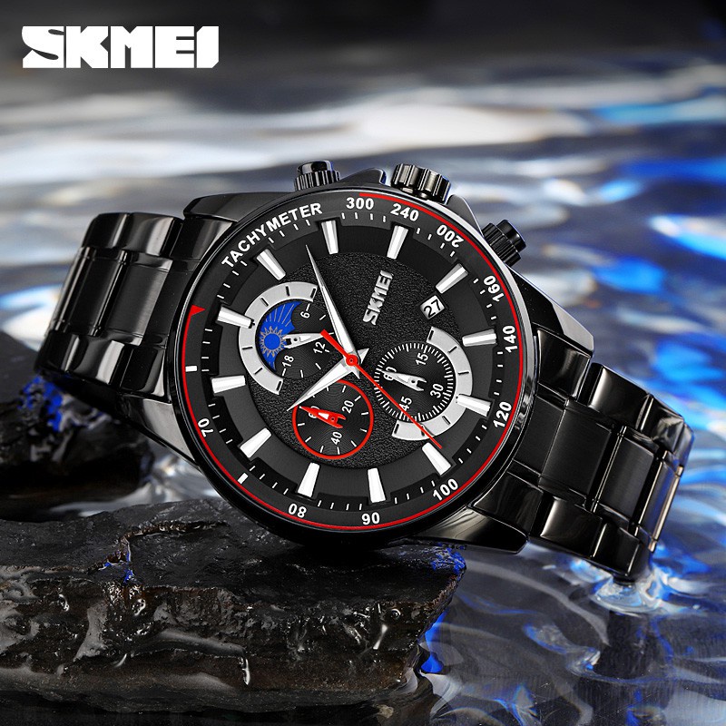 SKMEI 9250 Jam Tangan Pria Analog Stainless Steel WK-SBY