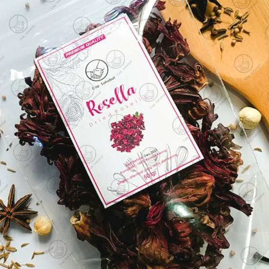

Best Seller!! KODE-655 50gr Bunga Rosella Kering / Dried Rosella / Rempah / JSR 100% PREMIUM